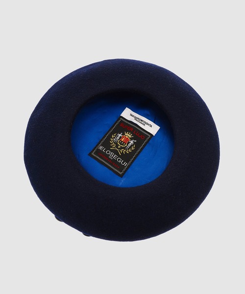 TAKAHIROMIYASHITATheSoloIst.（タカヒロミヤシタザソロイスト）の「beret.(13.5inc) "super lujo"（ハンチング/ベレー帽・メンズ・ネイビー/レッド/ブラック・ONE SIZE）」の6枚目の写真