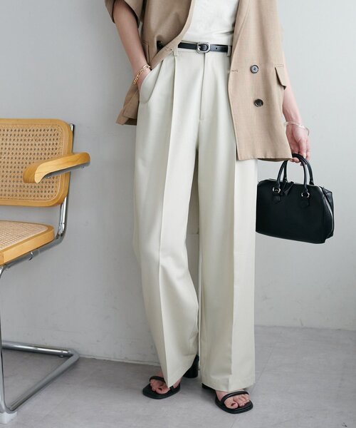 S～Lサイズ展開】2タックワイドパンツ《WEB限定》（その他パンツ
