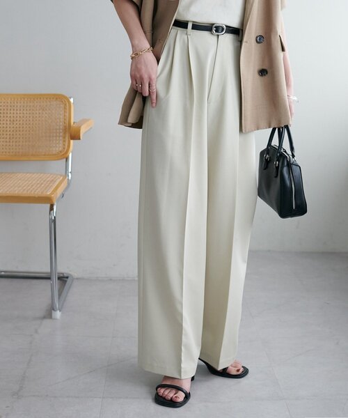 セール】【S～Lサイズ展開】2タックワイドパンツ《WEB限定》（その他