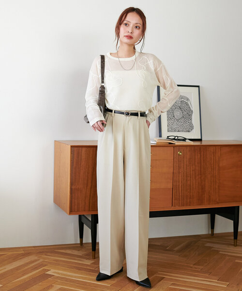 Iv.2vision様 パンツL yohji yamamoto - C/L S.T B Z-STRIPE COIN POCKET WIDE PANTS (BLACK