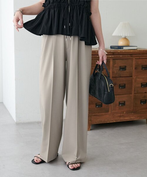 S～Lサイズ展開】2タックワイドパンツ《WEB限定》（その他パンツ