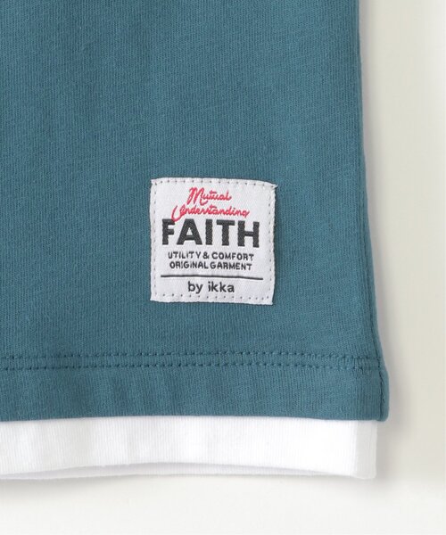 ikka(イッカ)の「裾レイヤープリントアソートTシャツ 2(120~160cm)(Tシャツ/カットソー・キッズ・ダークグレー/ダークオリーブ/エメラルドブルー/オフホワイト・120/130/140/150/160)」の12枚目の写真