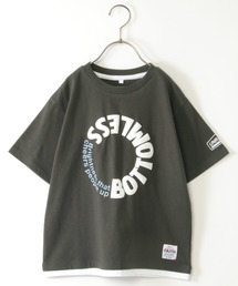 裾レイヤープリントアソートTシャツ 2(120~160cm)