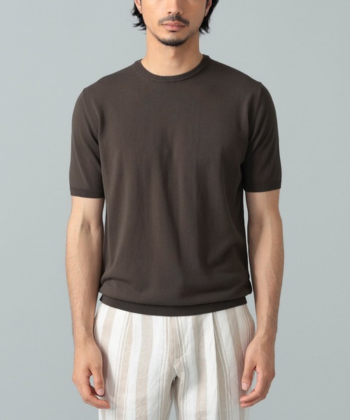 VIP【関税送料無料】希少 Roberto Collina Cotton T-shirt ROBERTO COLLINA / コットン クルーネック ニット（Tシャツ