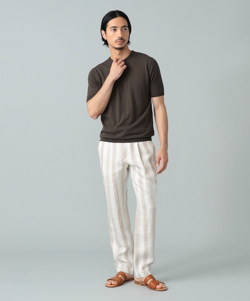 ROBERTO COLLINA / コットン クルーネック ニット（Tシャツ