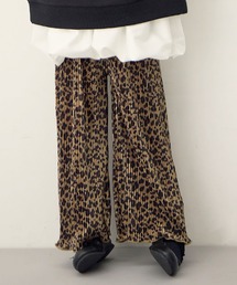 プリーツ リラックス パンツ