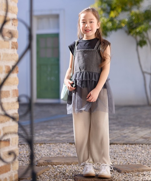 Piet（ピエット）の「プリーツ リラックス パンツ（その他パンツ・キッズ・オフホワイト/ピンク/ブラウン/ブラック/レオパード/グレー・110/120/100/130）」の16枚目の写真