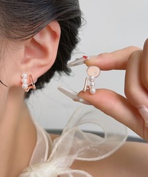 YU-KA:デザインパールイヤリング design Perl earring