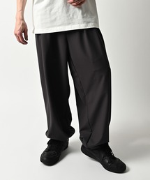 【ADAMPATEK/アダムパテック】ripple tuck relax pants/リップル タック入りリラックスパンツ