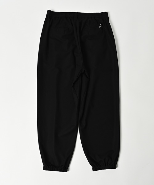 ADAM PATEK（アダムパテック）の「【ADAMPATEK/アダムパテック】ripple tuck relax pants/リップル タック入りリラックスパンツ（その他パンツ・メンズ・チャコールグレー/ブラック・2/1）」の4枚目の写真