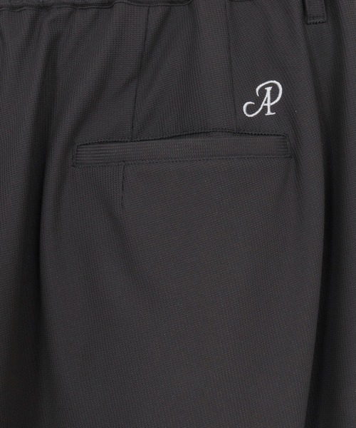 ADAM PATEK（アダムパテック）の「【ADAMPATEK/アダムパテック】ripple tuck relax pants/リップル タック入りリラックスパンツ（その他パンツ・メンズ・チャコールグレー/ブラック・2/1）」の13枚目の写真