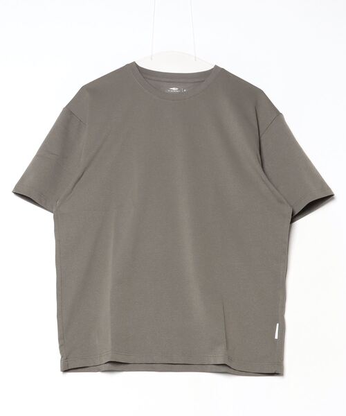 TIGORA（ティゴラ）の「ティゴラ TIGORA ストレッチTシャツ SOLOTEX(R)使用（Tシャツ/カットソー・メンズ・グリーン/ホワイト/ベージュ/ネイビー/ブラック・S/M/L/LL/3L）」の4枚目の写真