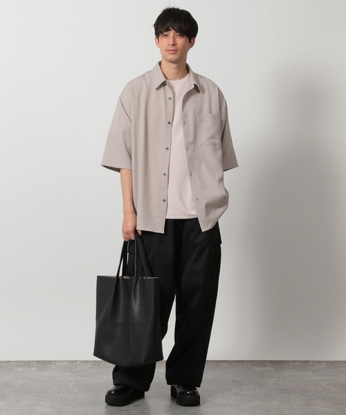 LAKOLE(ラコレ)の「【吸水速乾】DRYレギュラーシャツ半袖 / 289689(シャツ/ブラウス・メンズ・ブラック/ブルー/ライトグレー/グリーン/ホワイト/チャコール/オレンジ・SMALL/MEDIUM/LARGE/X-LARGE)」の10枚目の写真