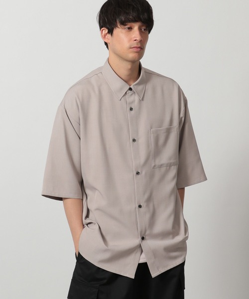 LAKOLE(ラコレ)の「【吸水速乾】DRYレギュラーシャツ半袖 / 289689(シャツ/ブラウス・メンズ・ブラック/ブルー/ライトグレー/グリーン/ホワイト/チャコール/オレンジ・SMALL/MEDIUM/LARGE/X-LARGE)」の11枚目の写真