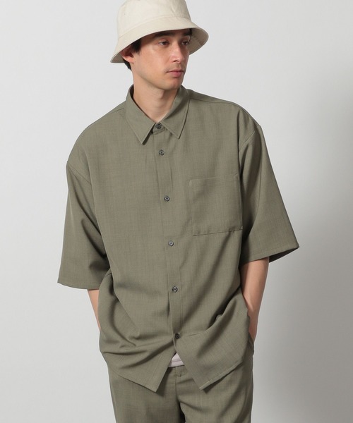 LAKOLE(ラコレ)の「【吸水速乾】DRYレギュラーシャツ半袖 / 289689(シャツ/ブラウス・メンズ・ブラック/ブルー/ライトグレー/グリーン/ホワイト/チャコール/オレンジ・SMALL/MEDIUM/LARGE/X-LARGE)」の15枚目の写真