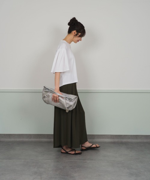 marco masi(マルコマージ)の「【MARCO MASI/マルコ・マージ】かごバッグ ショルダーバッグ(かごバッグ・レディース・シルバー/ベージュ×ブラック・FREE)」の15枚目の写真