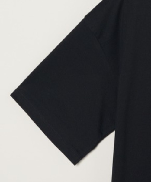 three dots（スリードッツ）の「パウダリーコットン ルーズTシャツ【吸水速乾・UVカット】（Tシャツ/カットソー・レディース・ブラック/ホワイト/ダークネイビー/ライトグレー・SMALL/X-SMALL）」の6枚目の写真