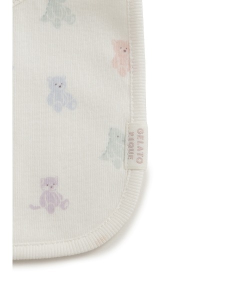 gelato pique(ジェラートピケ)の「【ラッピング済み】【BABY】ベアぬいぐるみ&スタイ2点セット ギフトBOX(ベビーギフト・キッズ・ブルー/ピンク/ベージュ・FREE)」の9枚目の写真