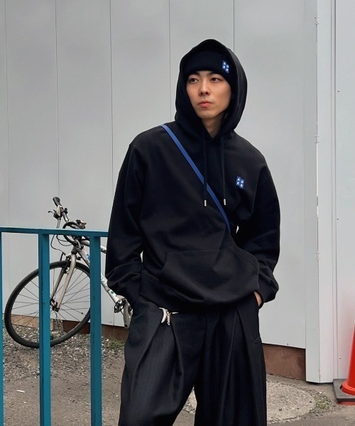 ADERERROR アーダーエラー プルオーバーパーカー ワンポイント ADER error/アーダーエラー/ONE LOGO HOODIE（パーカー）｜ADER