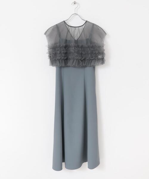 アーバンリサーチ ロッソ（URBAN RESEARCH ROSSO）/チュールフリルドレス セール】チュールフリルドレス（ワンピース）｜URBAN RESEARCH ROSSO