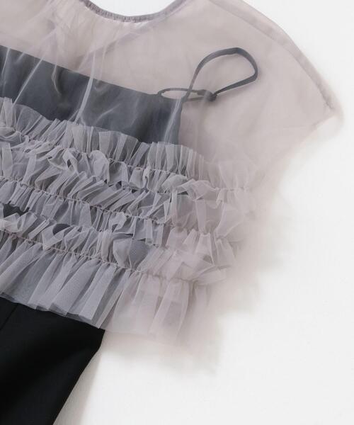 アーバンリサーチ ロッソ（URBAN RESEARCH ROSSO）/チュールフリルドレス セール】チュールフリルドレス（ワンピース）｜URBAN RESEARCH ROSSO