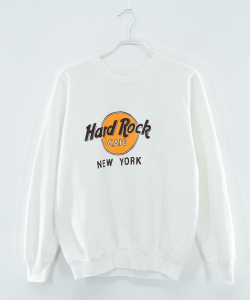 VINTAGE（ヴィンテージ）の「【ヴィンテージ古着】90’s HARD ROCK CAFE 企業ロゴ スウェット（スウェット・メンズ・ホワイト・X-LARGE）」の5枚目の写真