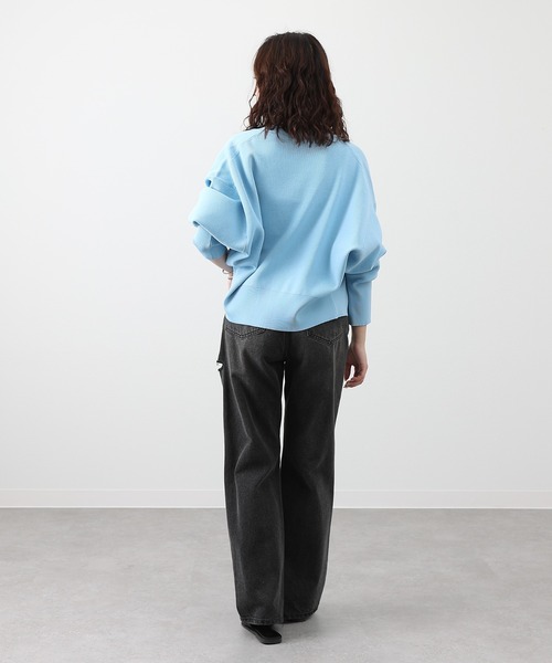 COLONY 2139（コロニートゥーワンスリーナイン）の「ダメージデニムパンツ（デニムパンツ・レディース・ブルー/サックスブルー/ブラック/ライトグレー/ダークブルー・LARGE/MEDIUM/SMALL）」の12枚目の写真