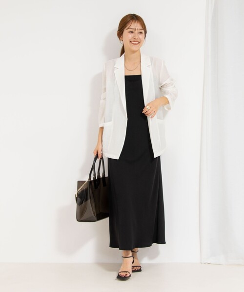 セール】ウォッシャブルシアーシルクライトジャケット