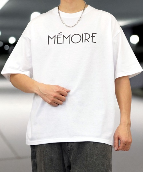 Burner（バーナー）の「【GROOVY STORE】箔プリント ワイドTシャツ（Tシャツ/カットソー・メンズ・ネイビー/ホワイト/ブラック/スミクロ・LL/M/L）」の13枚目の写真