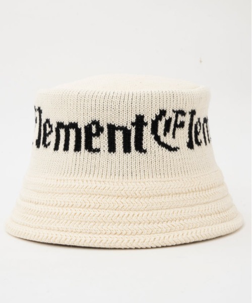 ELEMENT（エレメント）の「ELEMENT/エレメント ハット KNIT HAT BF021-915（ハット・メンズ・ブラック/ホワイト・FREE）」の5枚目の写真