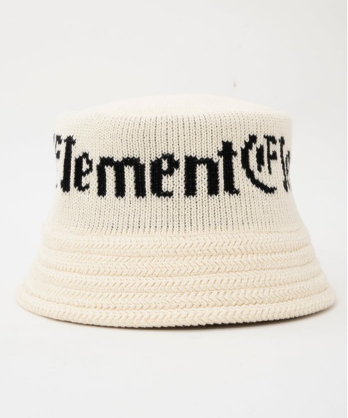 ELEMENT（エレメント）の「ELEMENT/エレメント ハット KNIT HAT BF021-915（ハット・メンズ・ブラック/ホワイト・FREE）」の6枚目の写真