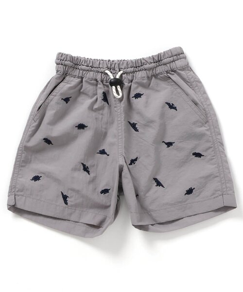 apres les cours(アプレレクール)の「水陸両用バイカラー・刺繍ハーフパンツ(その他パンツ・キッズ・グレー/アイボリー/マルチ・130/120/110/100/80/90)」の9枚目の写真