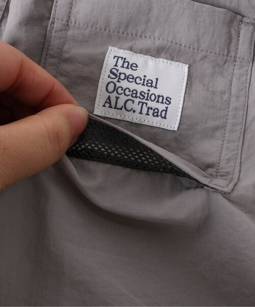 apres les cours(アプレレクール)の「水陸両用バイカラー・刺繍ハーフパンツ(その他パンツ・キッズ・グレー/アイボリー/マルチ・130/120/110/100/80/90)」の12枚目の写真