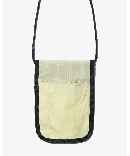 KEBOZ（ケボズ）の「MONOFILA RIPSTOP NECK POUCH（ポーチ・メンズ・ブラック/イエロー/ホワイト・FREE）」の9枚目の写真