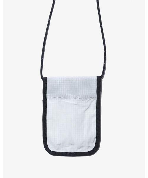 KEBOZ（ケボズ）の「MONOFILA RIPSTOP NECK POUCH（ポーチ・メンズ・ブラック/イエロー/ホワイト・FREE）」の6枚目の写真