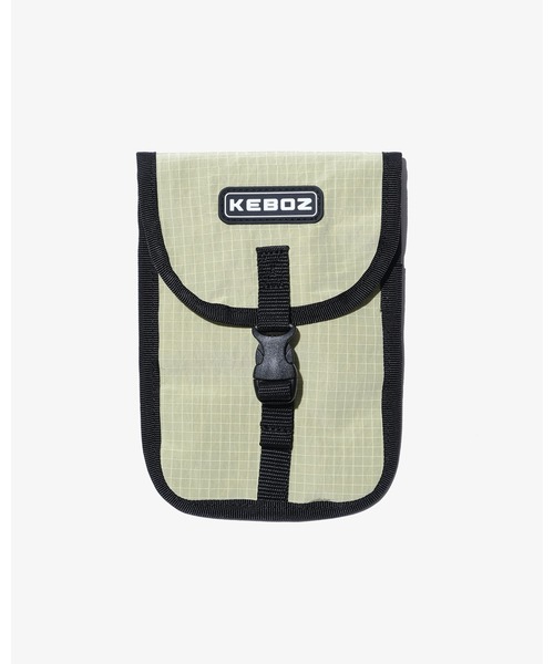 KEBOZ（ケボズ）の「MONOFILA RIPSTOP NECK POUCH（ポーチ・メンズ・ブラック/イエロー/ホワイト・FREE）」の10枚目の写真