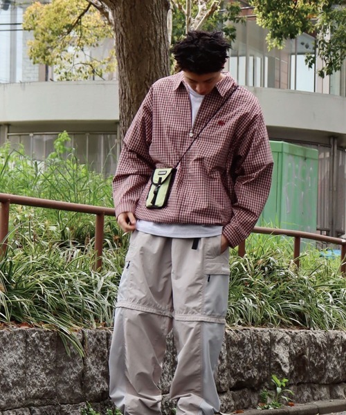 KEBOZ（ケボズ）の「MONOFILA RIPSTOP NECK POUCH（ポーチ・メンズ・ブラック/イエロー/ホワイト・FREE）」の14枚目の写真