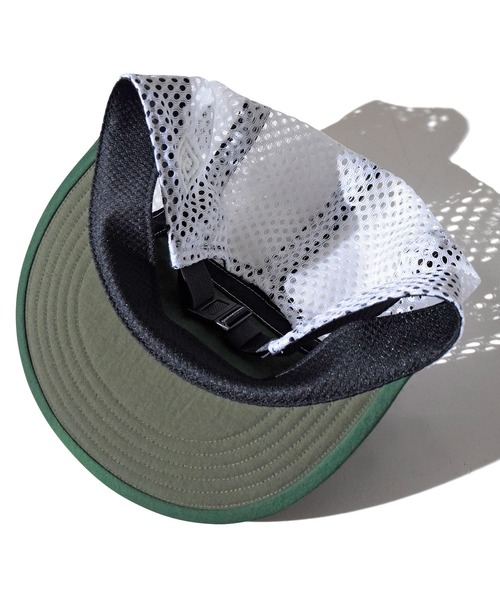 ELDORESO（エルドレッソ）の「Beyond Mesh Cap / ビヨンドメッシュキャップ（キャップ・メンズ・ブルー/ブラック/グリーン/バーガンディー・MEDIUM/SMALL）」の7枚目の写真