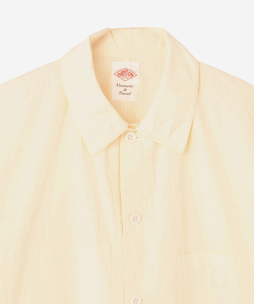 DANTON | コットン 半袖カバーオールシャツ MEN（シャツ
