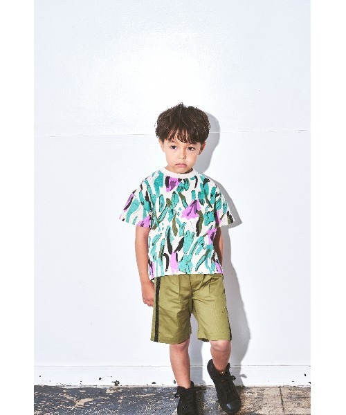 maarook(マルーク)の「ツイルストレッチラインショートパンツ(その他パンツ・キッズ・グリーン/ベージュ・130cm/120cm/110cm)」の13枚目の写真