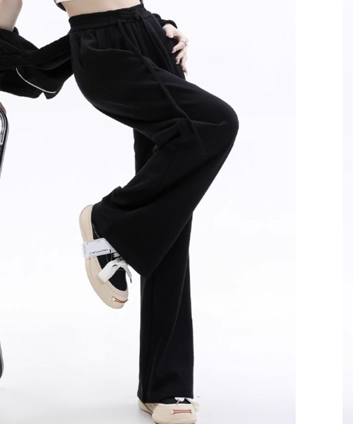 shoppinggo(ショッピングゴー)の「スウェットパンツ レディース パンツ(スウェットパンツ・レディース・グレー/ブラック/パープル・M)」の9枚目の写真