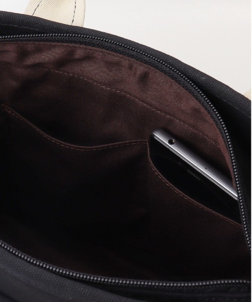 KANGOL（カンゴール）の「KANGOL KGC-2 2WAYバッグ（トートバッグ・レディース・ネイビー/ブラック/ホワイト・FREE）」の14枚目の写真