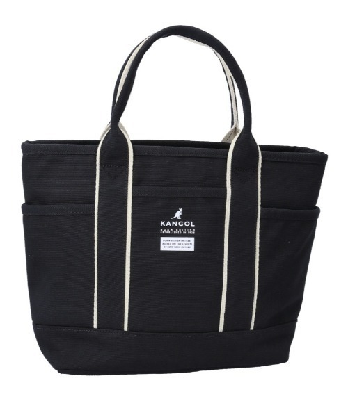 KANGOL（カンゴール）の「KANGOL KGC-2 2WAYバッグ（トートバッグ・レディース・ネイビー/ブラック/ホワイト・FREE）」の16枚目の写真
