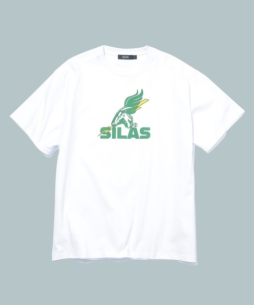 SILAS（サイラス）の「WING GOAT S/S TEE（Tシャツ/カットソー・メンズ・ホワイト/チャコール/ブラック・M/L/XL）」の2枚目の写真