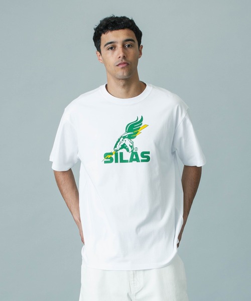 SILAS（サイラス）の「WING GOAT S/S TEE（Tシャツ/カットソー・メンズ・ホワイト/チャコール/ブラック・M/L/XL）」の8枚目の写真