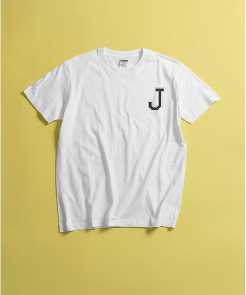 minius(ミニウス)の「【Alphabet 】オリジナルアルファベットデザイン アメカジカレッジロゴプリント半袖ホワイトTシャツ(Tシャツ/カットソー・メンズ・A/B/C/D/E/F/G/H/I/J/K/L/M/N/O/P/Q/R/S/T/U/V/W/X/Y/Z・SMALL/MEDIUM/LARGE/X-LARGE)」の10枚目の写真