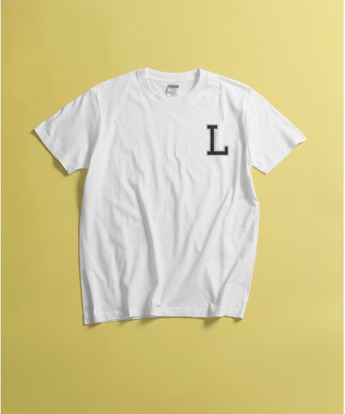 minius(ミニウス)の「【Alphabet 】オリジナルアルファベットデザイン アメカジカレッジロゴプリント半袖ホワイトTシャツ(Tシャツ/カットソー・メンズ・A/B/C/D/E/F/G/H/I/J/K/L/M/N/O/P/Q/R/S/T/U/V/W/X/Y/Z・SMALL/MEDIUM/LARGE/X-LARGE)」の12枚目の写真
