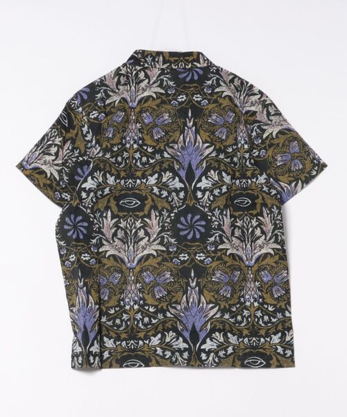 PICTURE ORGANIC CLOTHING(ピクチャーオーガニッククロージング)の「【PICTURE/ピクチャー】MOKARA SHIRT 半袖 総柄 オープンカラー 開襟 シャツ ポケット(シャツ/ブラウス・メンズ・ブラック×パープル/ベージュ系その他/ベージュ系その他2・MEDIUM/LARGE/X-LARGE)」の12枚目の写真
