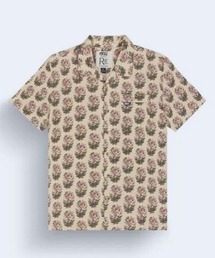 【PICTURE/ピクチャー】MOKARA SHIRT 半袖 総柄 オープンカラー 開襟 シャツ ポケット