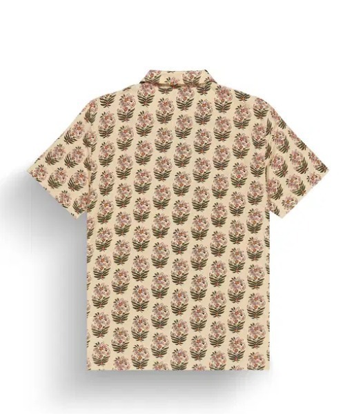 PICTURE ORGANIC CLOTHING(ピクチャーオーガニッククロージング)の「【PICTURE/ピクチャー】MOKARA SHIRT 半袖 総柄 オープンカラー 開襟 シャツ ポケット(シャツ/ブラウス・メンズ・ブラック×パープル/ベージュ系その他/ベージュ系その他2・MEDIUM/LARGE/X-LARGE)」の8枚目の写真